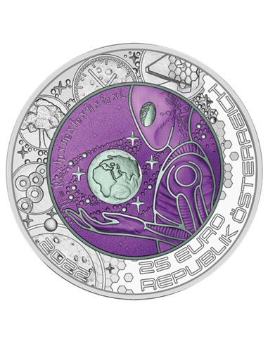 LÖWENZAHN Sprache der Blumen ½ Oz Silbermünze 10€ Euro Österreich 2022