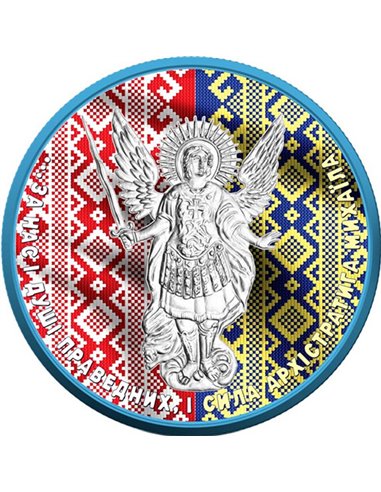 POLAND AND UKRAINE BROTHERHOOD Spirit of the Nations 1 Oz Silver Coin 1 Hryvnia Ukraine 2021