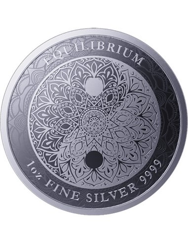 EQUILIBRIUM Серебряная монета 1 унция 5$ Токелау 2023