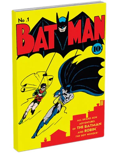 BATMAN 1 Comix DC Comics 1 Oz Серебряная монета 2$ Ниуэ 2023
