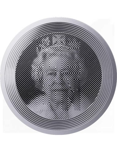 QUEEN ELIZABETH II Icon 1 Oz Серебряная монета 5$ Токелау 2023