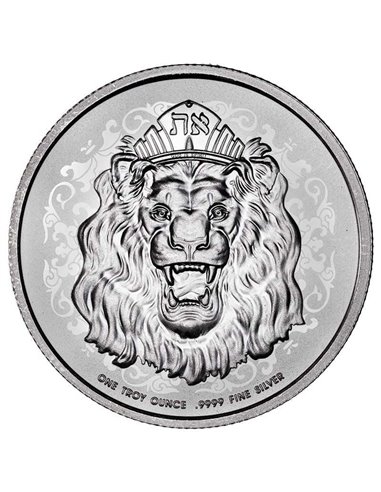 LION RUGISSANT 1 Oz Silver Coin 2$ Niue 2023