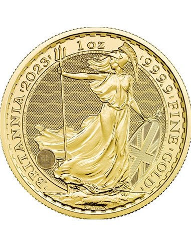 KING ARTHUR Myths And Legends 1 Oz Gold Coin 100£ Royaume-Uni 2023