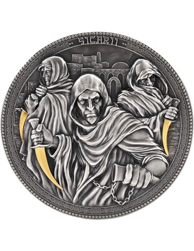 SICARII Assassins Series Серебряная монета 2 унции 5$ Ниуэ 2023