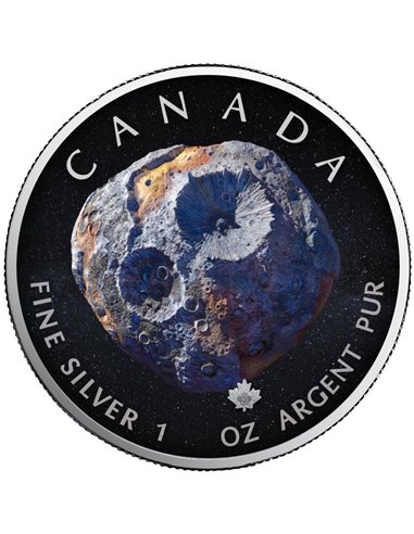 ASTEROID Universe 1 Oz Silver Coin 5$ Canada 2023