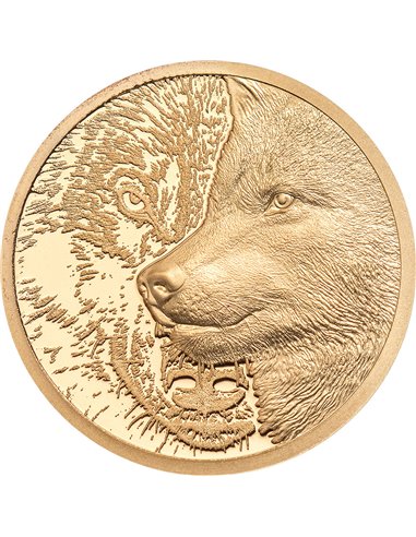 Серебряная монета FALCON Дикая Монголия 2 унции 1000 тогрогов Монголия 2023