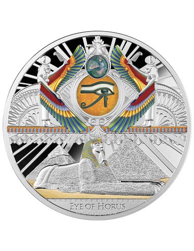 EYE OF HORUS 1 Oz Silver Coin 1$ Niue 2022