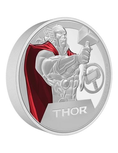 THOR Marvel 3 Oz Moneda Plata 10$ Niue 2023