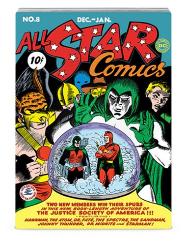 ALL STAR COMICS 8 Wonder Woman Comix 1 Oz Moneta Argento 2$ Niue 2023