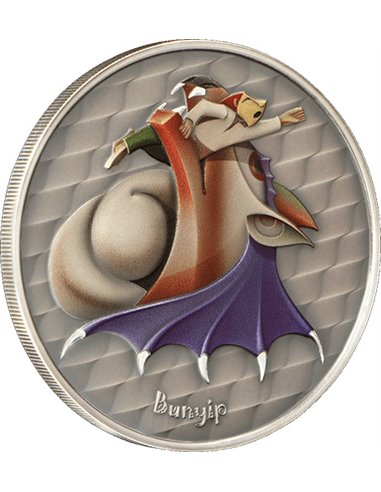 BUNYIP World of Cryptids 1 Oz Silver Coin 2$ Niger 2023