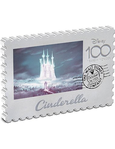 CINDERELLA 100th Stamp 1 Oz Silver Proof Coin 2$ Ниуэ 2023 NGC PF 70 UCAM