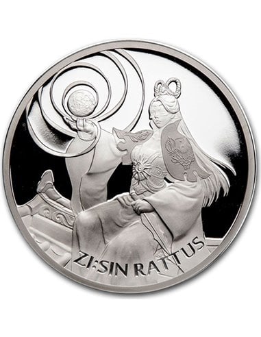 ZI:SIN RATTUS 1 Oz Silver Proof Coin 1 Clay South Korea 2020