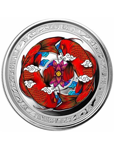 ONE ONCE ONE EARTH Silver Coin 1$ Fidji 2022