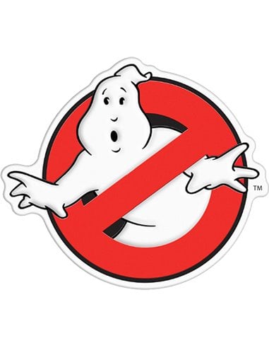 GHOSTBUSTERS 40th Anniversary 2 Oz Silver Coin 5$ Niger 2023