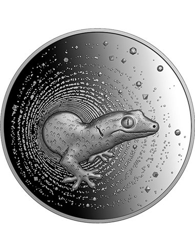 GECO Herpeton Proof 1 Oz Silver Coin 1000 Francs Cameroon 2023