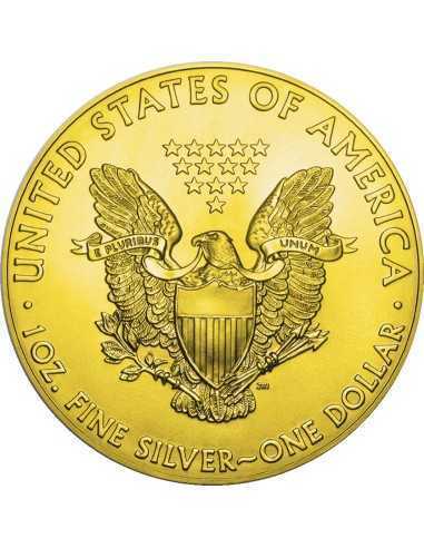 FENGJJ Il Presidente degli Stati Uniti Donald Trump Souvenir Moneta placcata in Argento Melania Trump Moneta commemorativa da Collezione-Default 