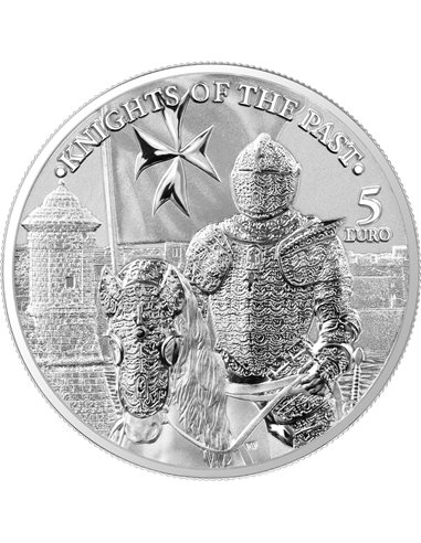 KNIGHTS OF THE PAST Edición Final 1 Oz Moneda Plata 5 Mark Germania 2023