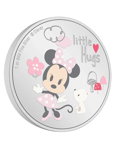 GIRL Disney 1 Oz Монета Серебро 2$ Ниуэ 2024