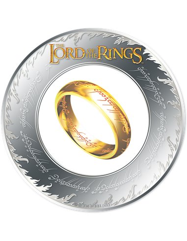 LORD OF THE RINGS 2 Oz Silver Coin 5$ Samoa 2024